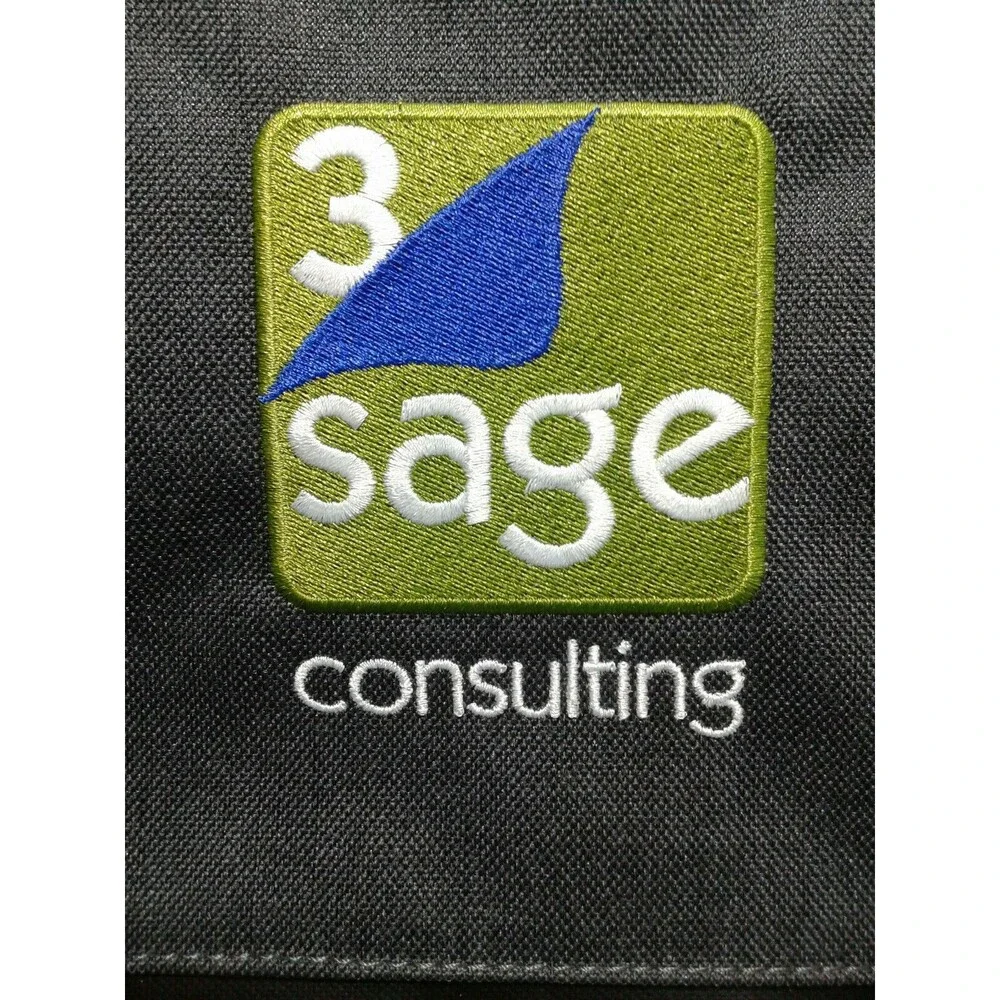 OGIO Voyager Messenger Bag 117023-fits Laptop, MacBk- 3 Sage Consulting embossed